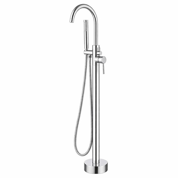 Sofia - Chrome Floor Mounted Bath Mixer 