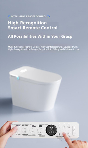 Mint Smart Toilet Suite – Smart Bidet with UV Sterilisation & Instant Heating 