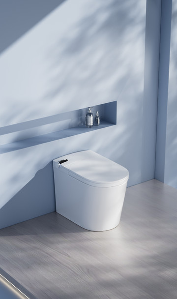 Ash Smart Toilet Suite - AI Voice Control, UV Sterilisation & Smart Flush