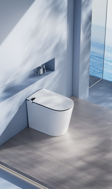Ash Smart Toilet Suite - AI Voice Control, UV Sterilisation & Smart Flush