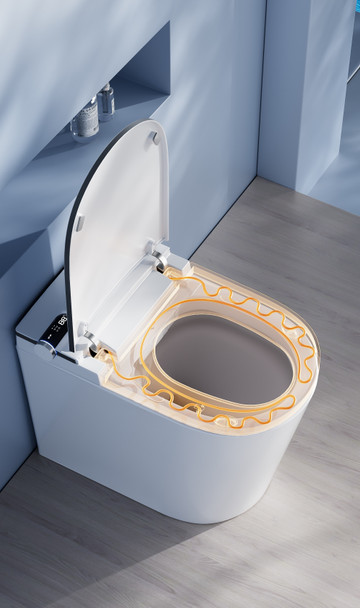 Ash Smart Toilet Suite - AI Voice Control, UV Sterilisation & Smart Flush