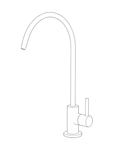 Aquila Water Filter Faucet Chrome 