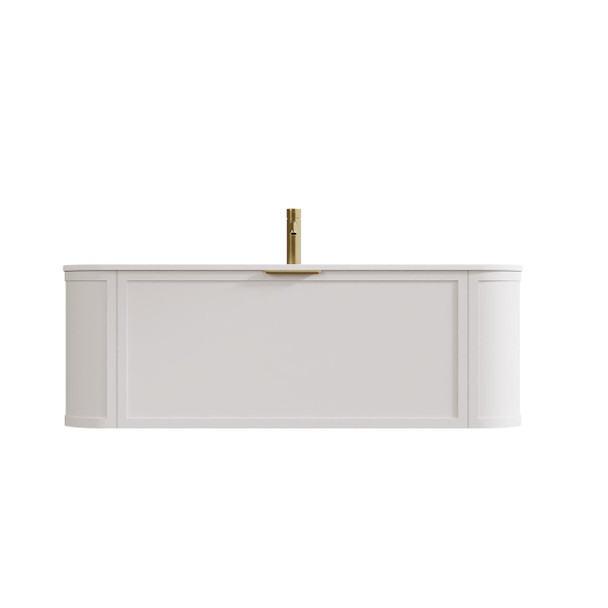 Chelsea White Wall Hung Vanity 1200mm 