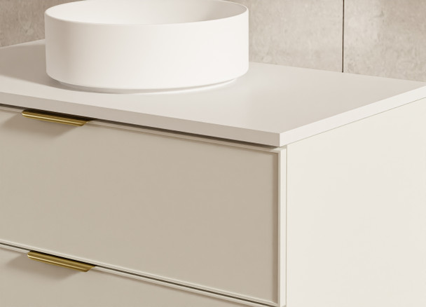 Hadley Soft Grey Wall Hung Vanity 900mm