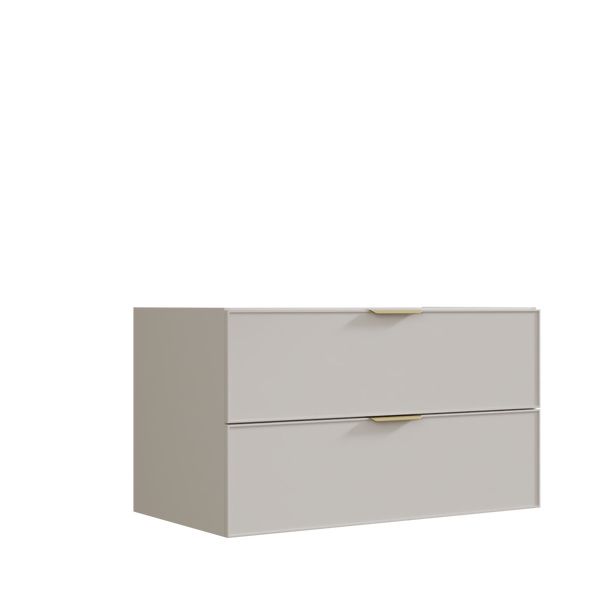 Hadley Soft Grey Wall Hung Vanity 750mm