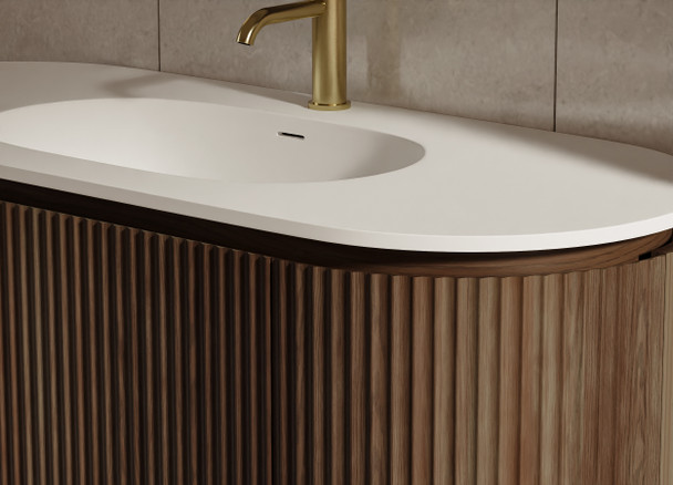 Abigail Mocha Oak Floor Standing Vanity 1200mm
