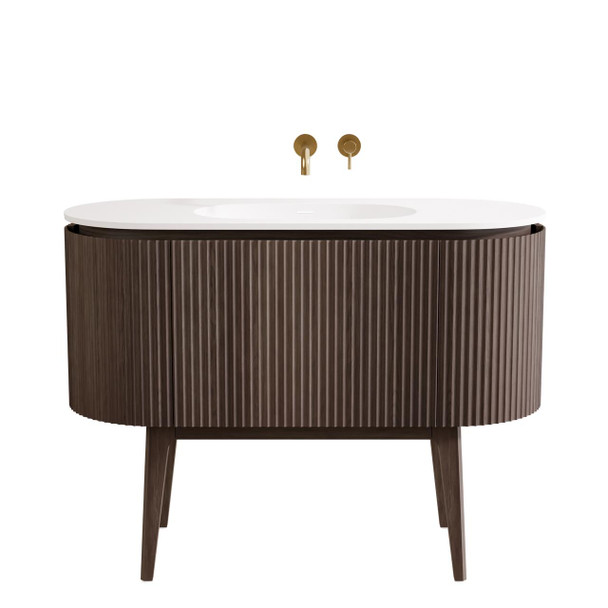 Abigail Mocha Oak Floor Standing Vanity 1200mm 