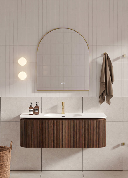 Yallingup Mocha Oak Wall Hung Vanity 900mm