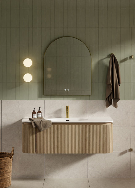 Yallingup American Oak Wall Hung Vanity 900mm