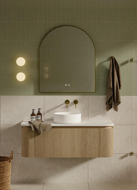 Yallingup American Oak Wall Hung Vanity 900mm 