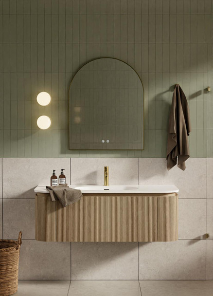 Yallingup American Oak Wall Hung Vanity 1200mm 