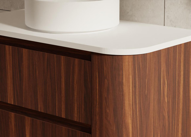 Karijini Black Walnut Wall Hung Vanity 750mm 