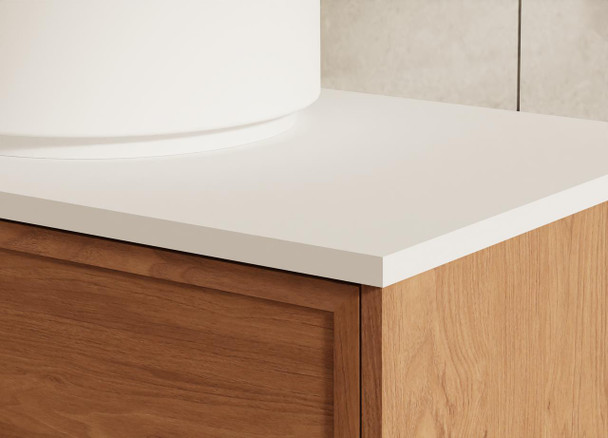 Bayside Century Teak Wall Hung Vanity 900mm 