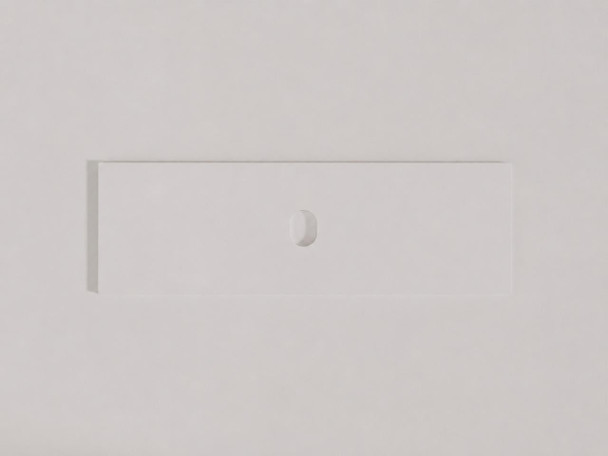 Vanity White Stone Top Single Basin 1500*460*20 mm 