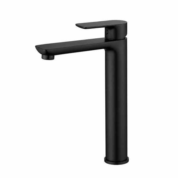 Rhino - Matte Black Extended Basin Mixer 