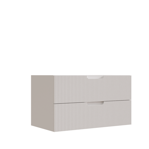 Ida White Wall Hung Vanity 900mm