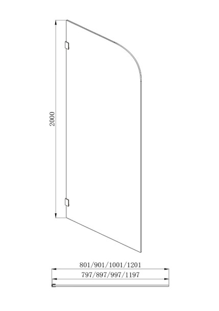 Curved Return Panel R180 