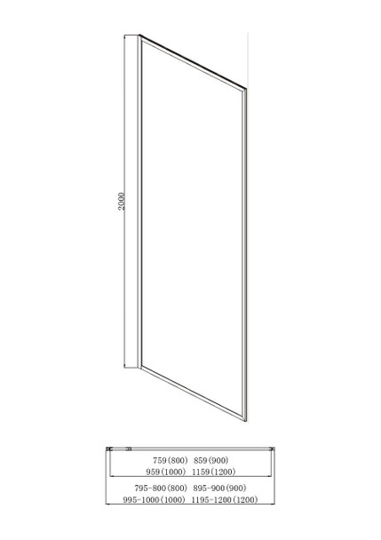 Framed Fluted Return Panel 