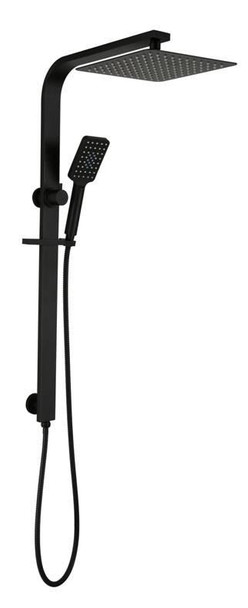 Gordon - Matte Black Shower Column Combo Set 