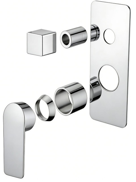 Rhino - Chrome Bath/Shower Mixer With Diverter 