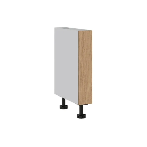 Base Cabinet 150mm with 1 Door in Boston Oak Woodmatt Polytec 