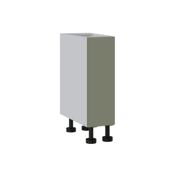 Base Cabinet 250mm with 1 Door in Topiary Smooth Polytec