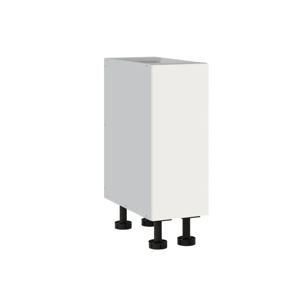 Base Cabinet 300mm with 1 Door in Blossom White Matt Polytec