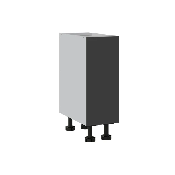 Base Cabinet 300mm with 1 Door in Lava Ultraglaze D/S Polytec