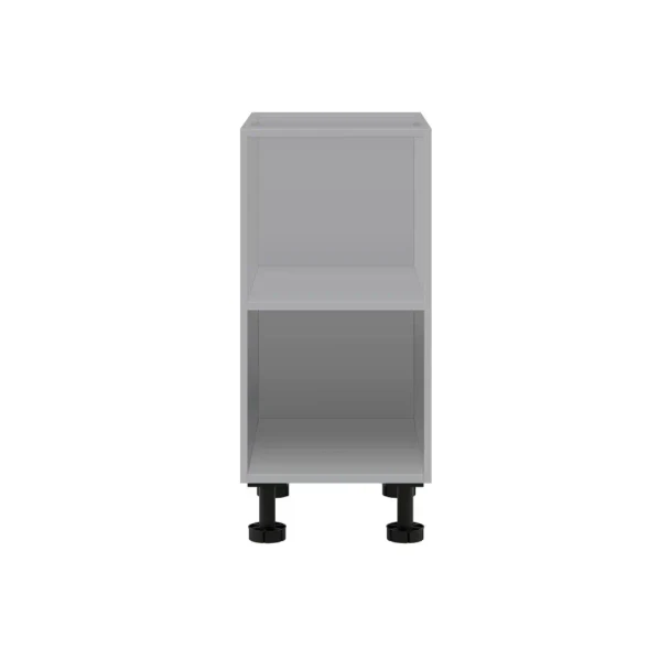 Base Cabinet 400mm with 1 Door in Oyster Grey Matt Polytec 