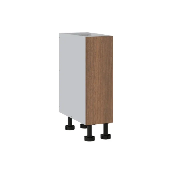 Base Cabinet 250mm with 1 Door in Florentine Walnut Woodmatt Polytec 