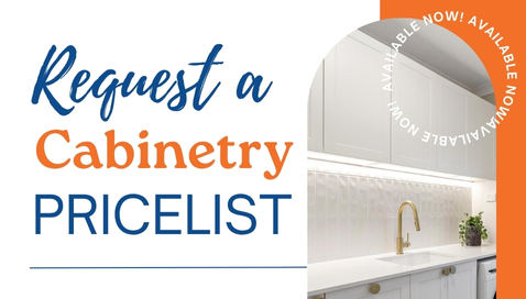 Request a copy of our cabinetry price list today.