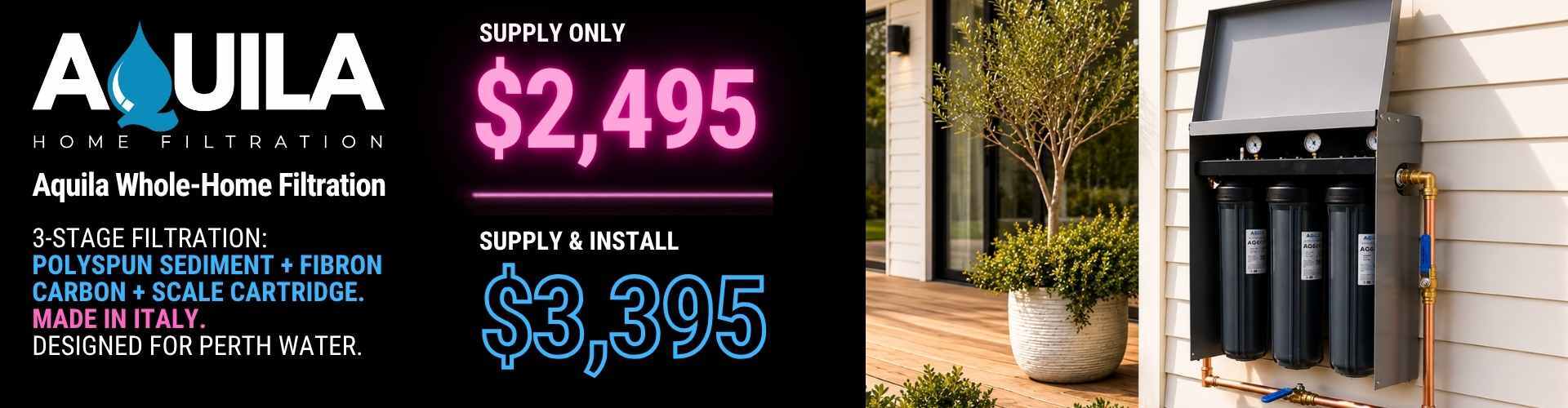 Whole home filtration for a healthier home