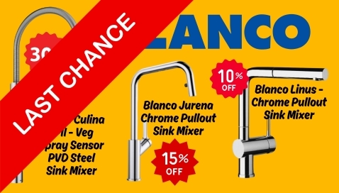Last Chance Shop Blanco Taps for Kitchen & Laundry