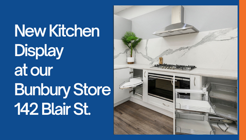 New Kitchen Dislay at Bunbury Store