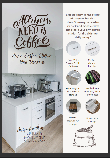 All you need is a coffee station - the sink warehouse can help