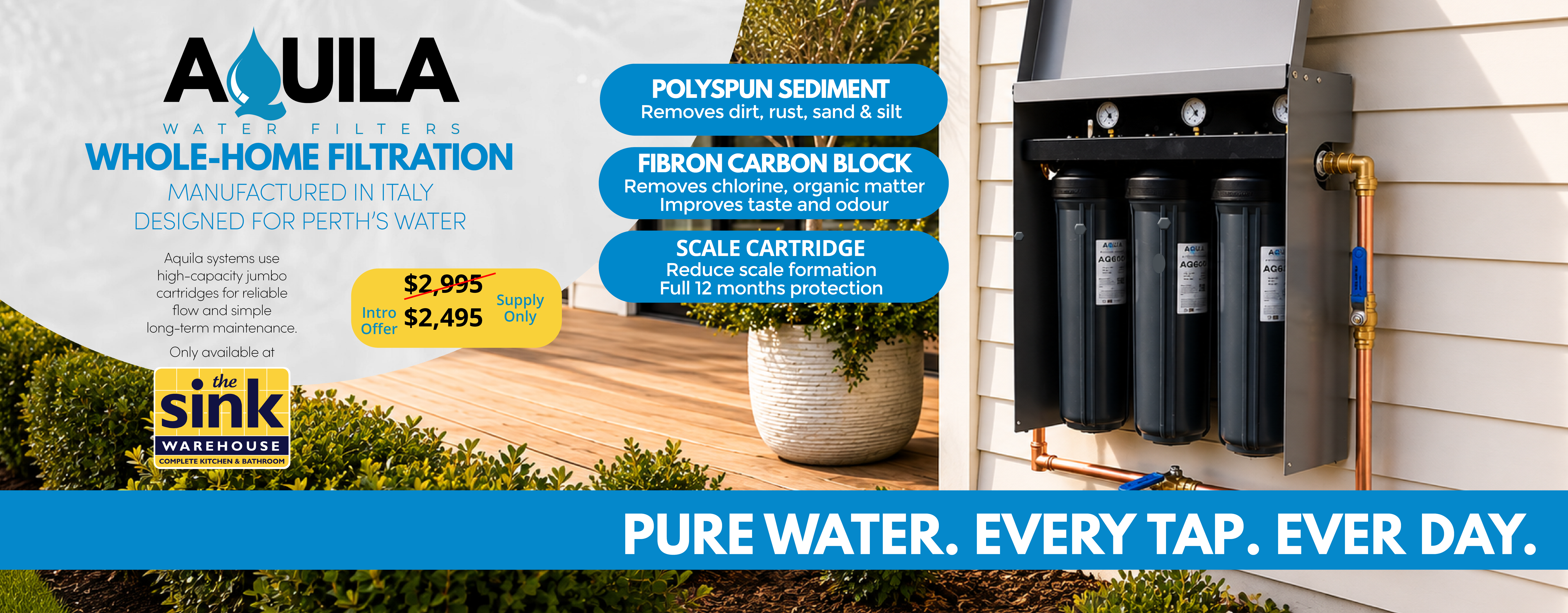 Whole home filtration for a healthier home