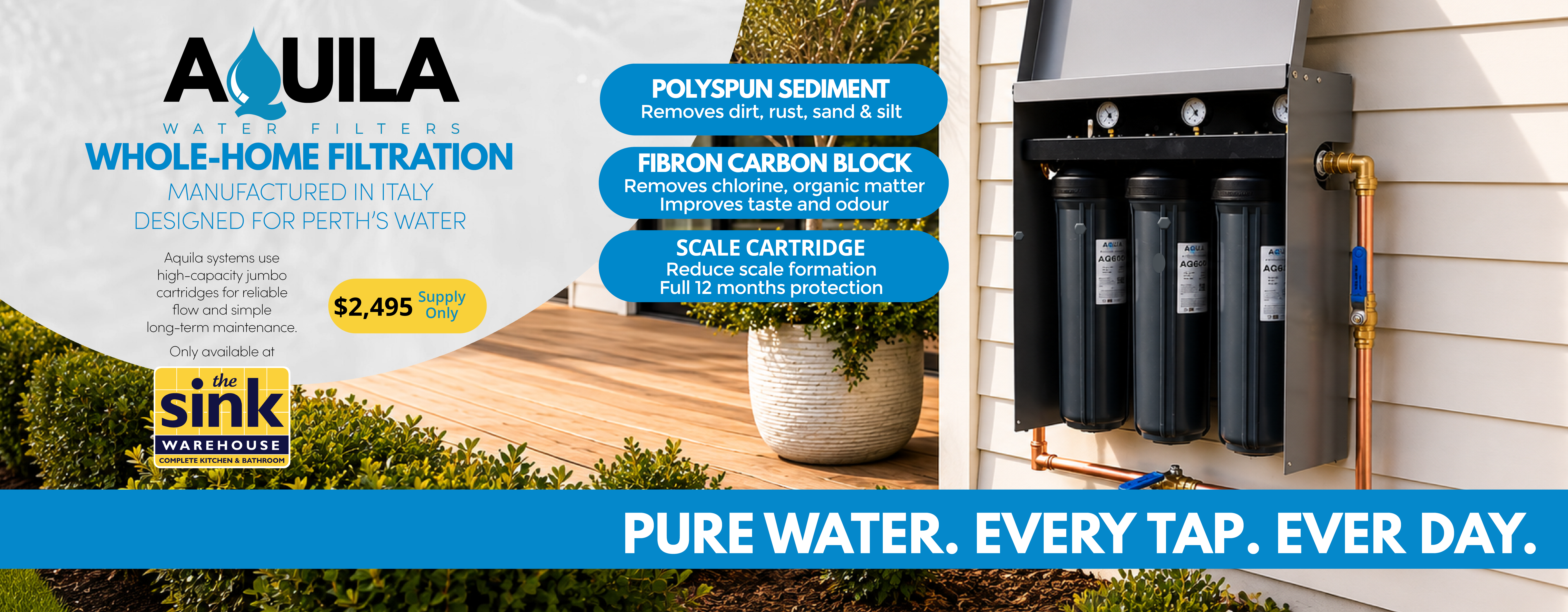 Whole home filtration for a healthier home