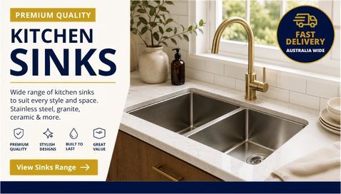 Premium quality Kitchen Sinks from The Sink Warehouse.