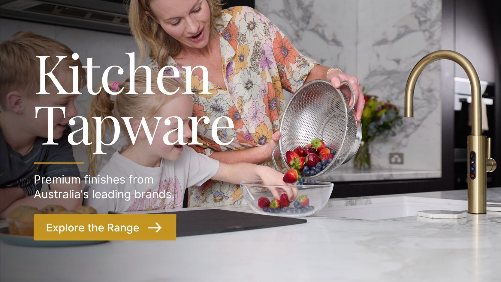 Kitchen Tapware from The Sink Warehouse