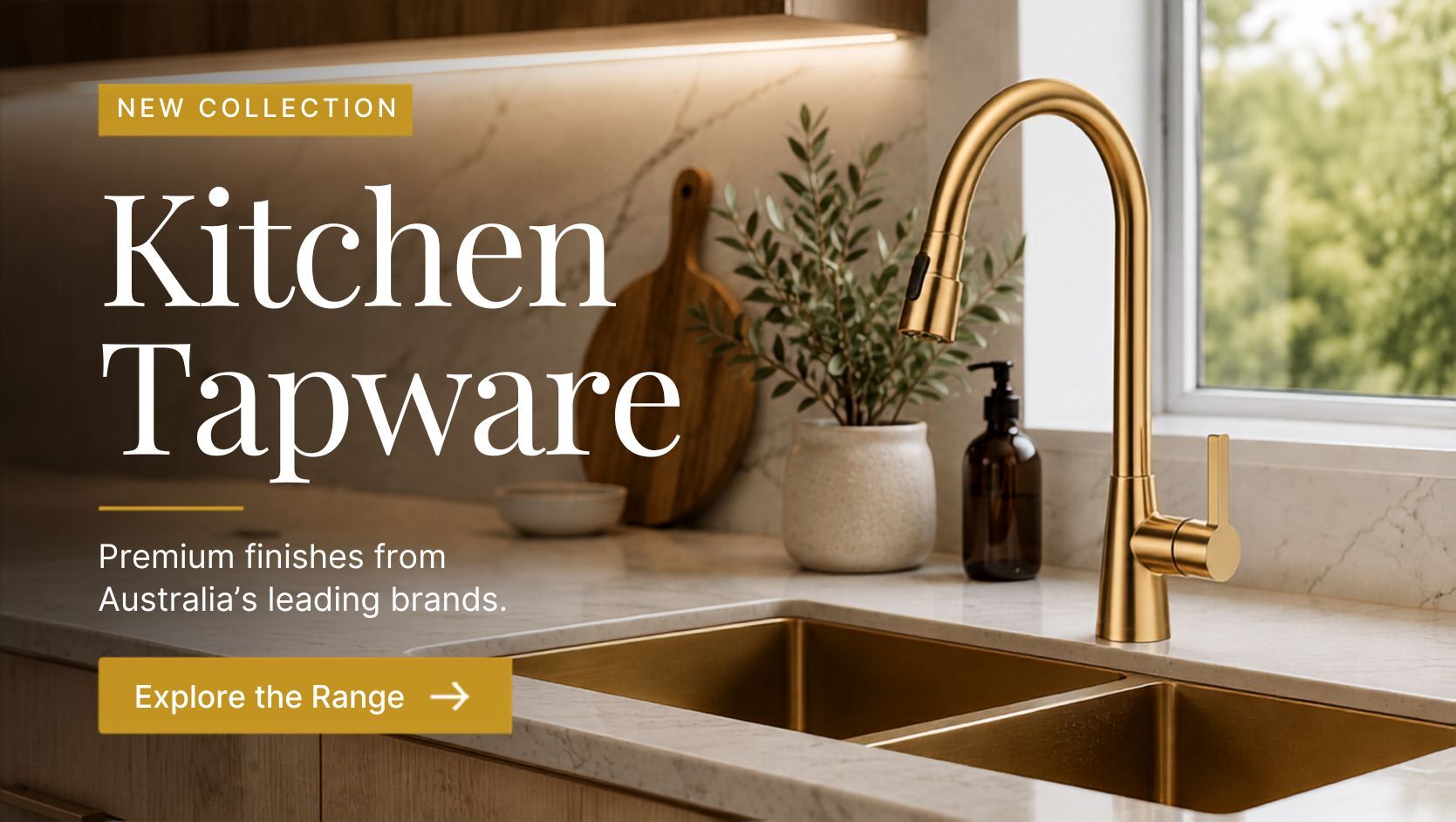 Kitchen Tapware from The Sink Warehouse