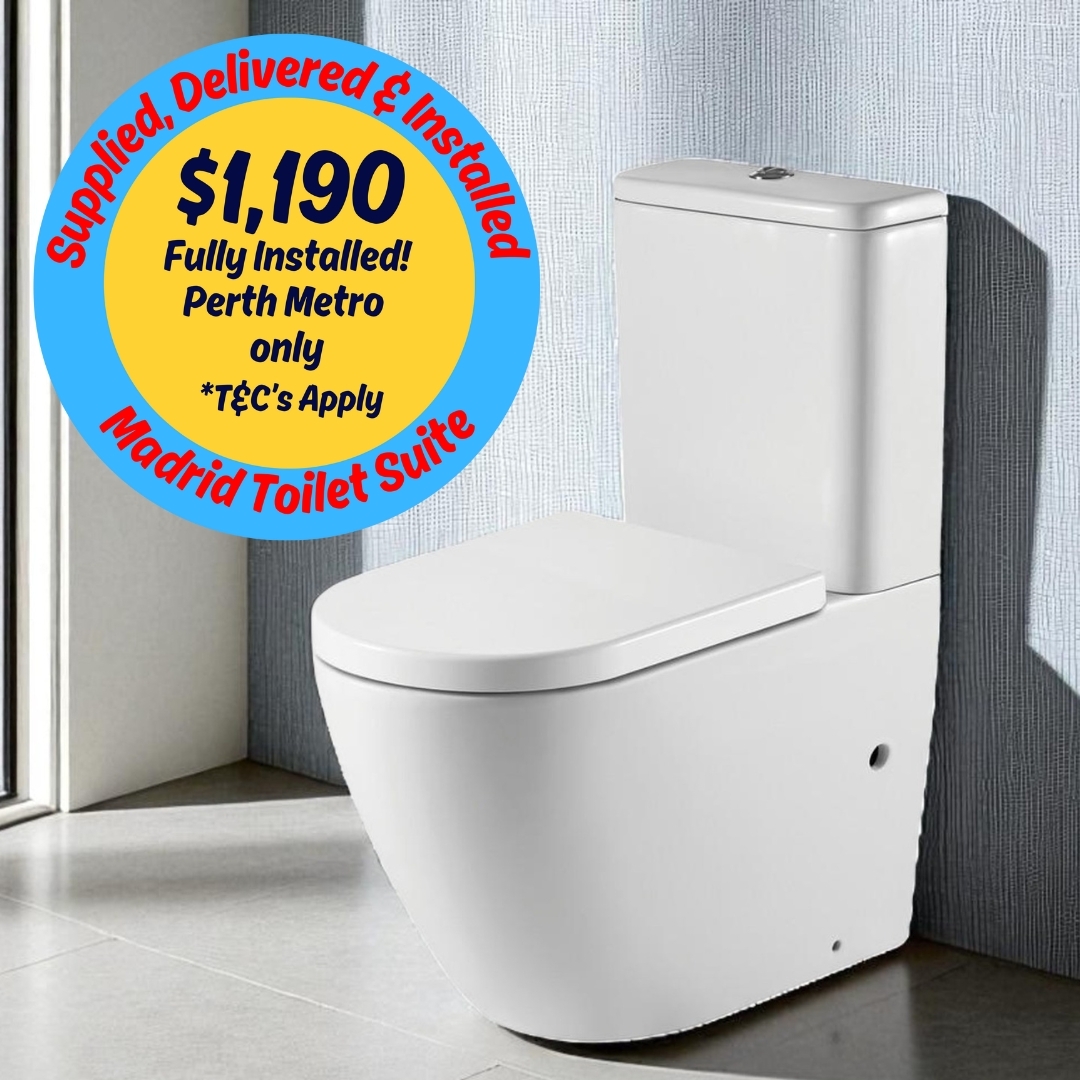 Supply & Install Toilet - Black Friday