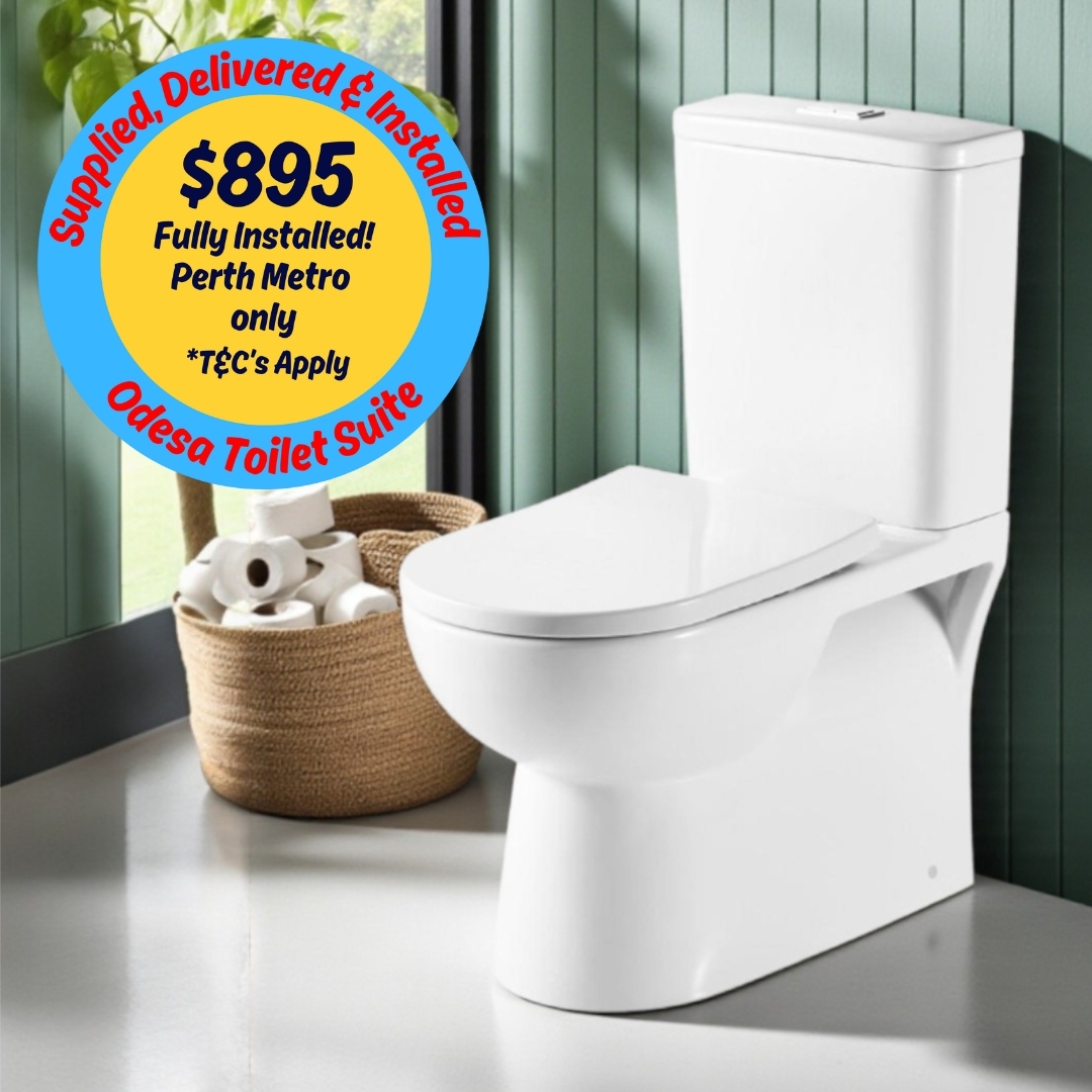 Black Friday - Mega Reno Sale, Supply & Install toilet