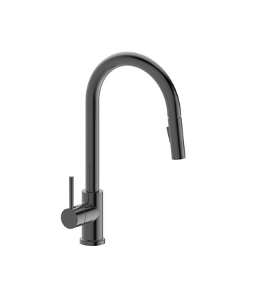 Jasper - Gun Metal Pullout Sink Mixer