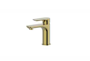 Jade - Brushed Gold Basin Mixer