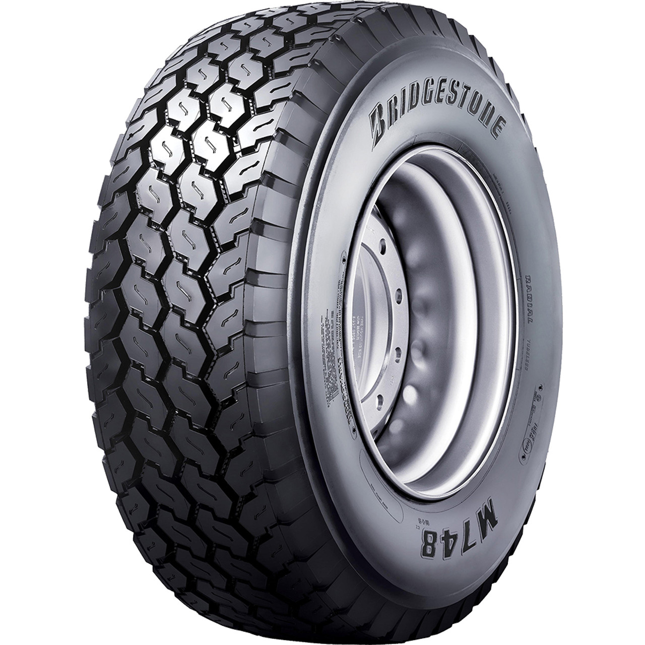 Bridgestone M748 ST 385/65R22.5 160K J (18 Ply) AS A/S All Season Tire