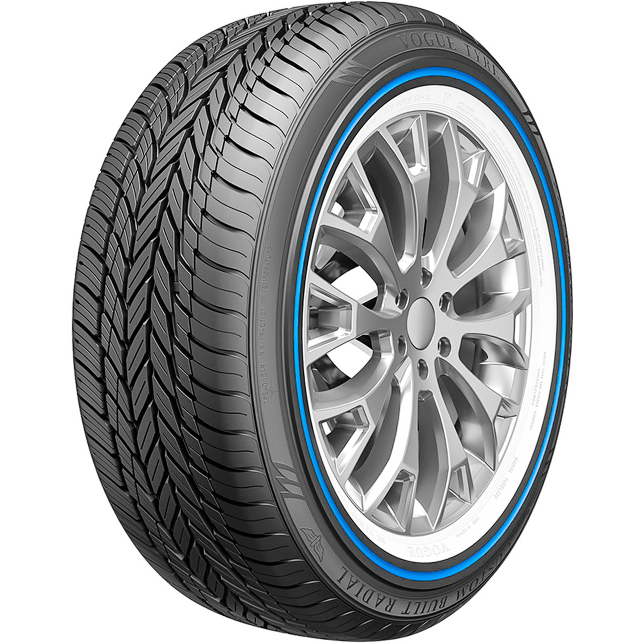Vogue Tyre Custom Built Radial VIII Blue Stripe 245/40R20 99V XL