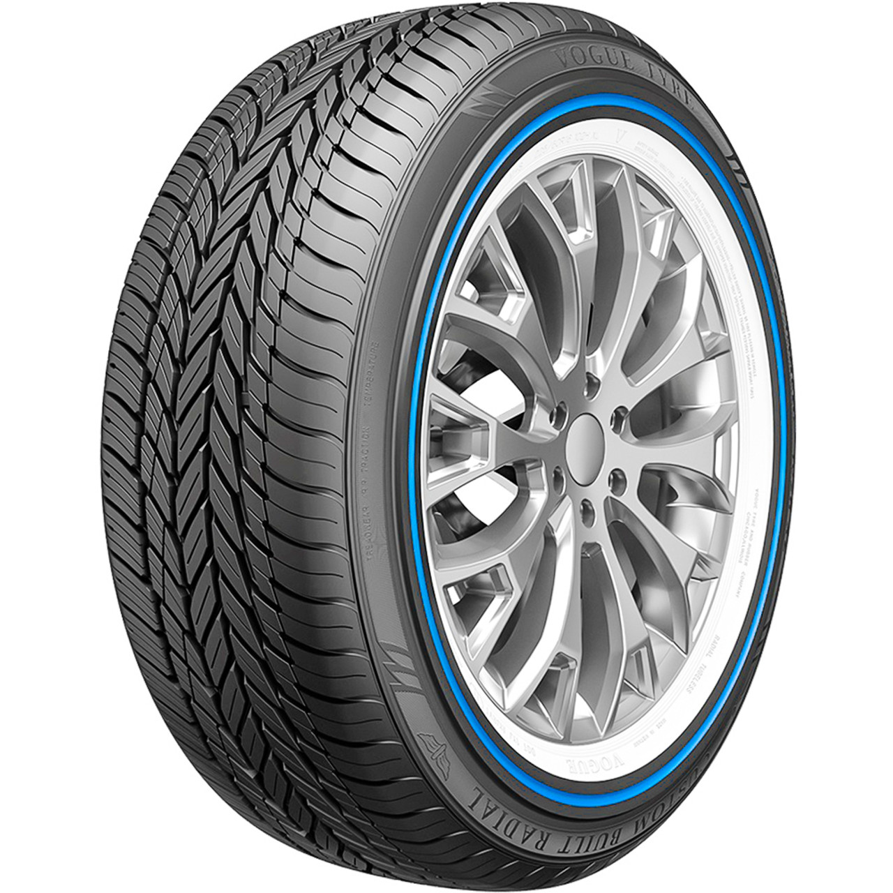 Vogue Tyre Custom Built Radial VIII Blue Stripe 245/40R20 99V XL