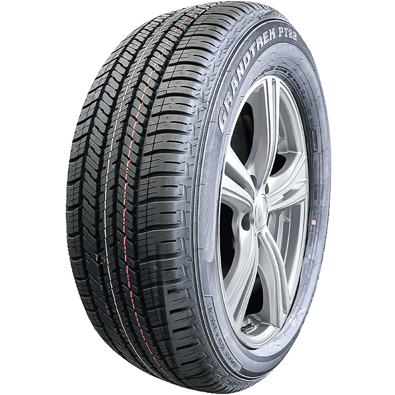 【新車外し】2025年製 DUNLOP GRANDTREK PT22 265/60R20 20インチ 夏タイヤ 4本 ランクル250外し　(MTH984)クレジットカード QRコード決済可能 新車外し】2025年製 DUNLOP GRANDTREK PT22 265/60R20 20インチ 夏