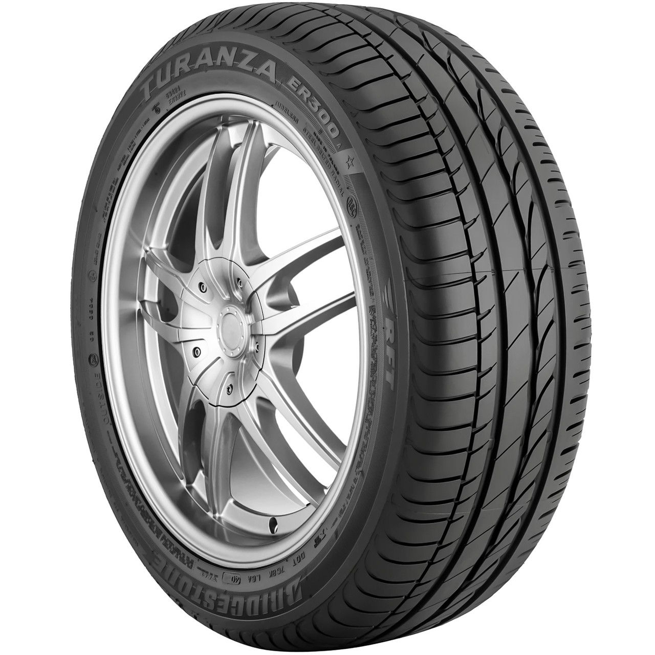 Bridgestone Turanza ER300A RFT (OE) 205/60R16 92W Tire
