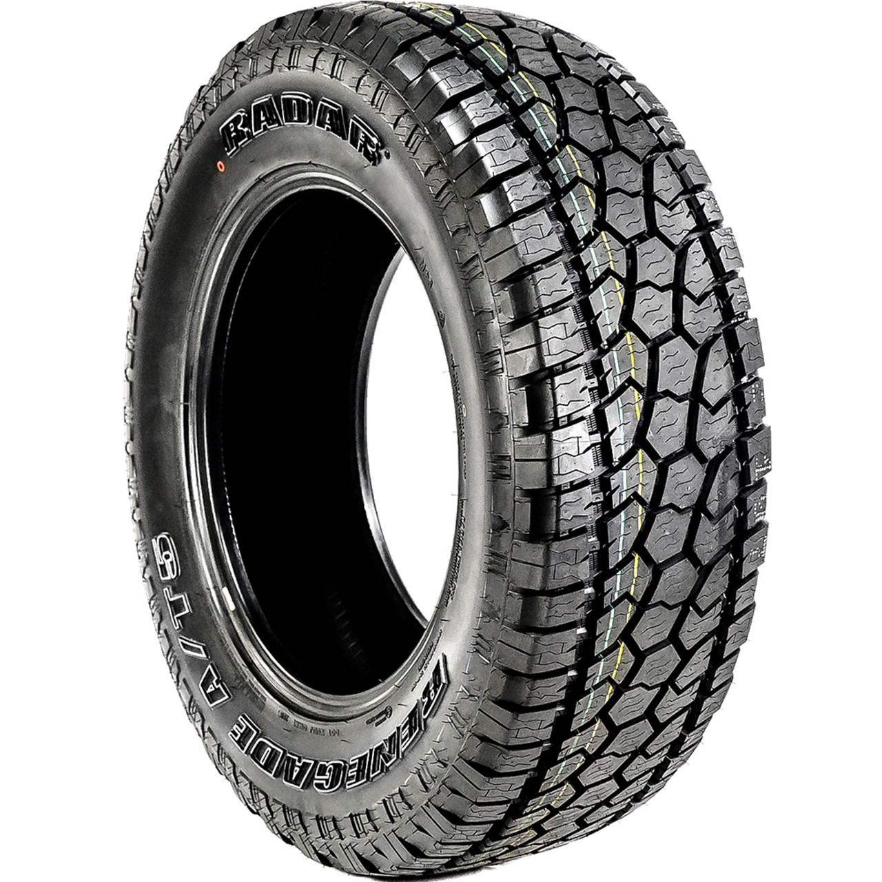 RADAR RENEGADE A/T5 17インチ オフロードタイヤ＆アルミ Radar Renegade A/T5 265/70R17 115H All Terrain Light Truck Tire, 3